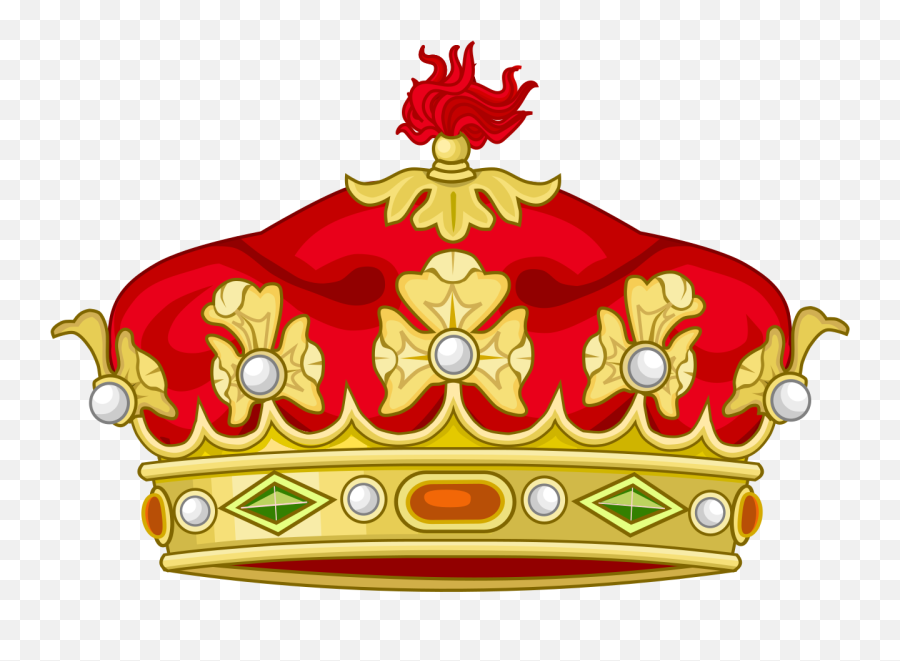 Heraldic Crown Of Spanish Grandee - Coroa De Rainha Png Coat Of Arms With Crown,Coroa Png