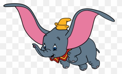 Imagenes Dumbo Png - Cartoon Dumbo Flying,Dumbo Png