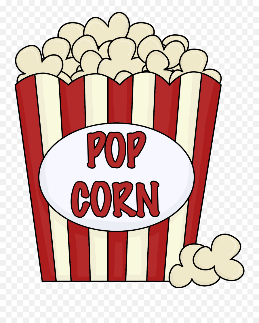 Popcorn Clipart - Popcorn Clipart Png,Popcorn Clipart Png