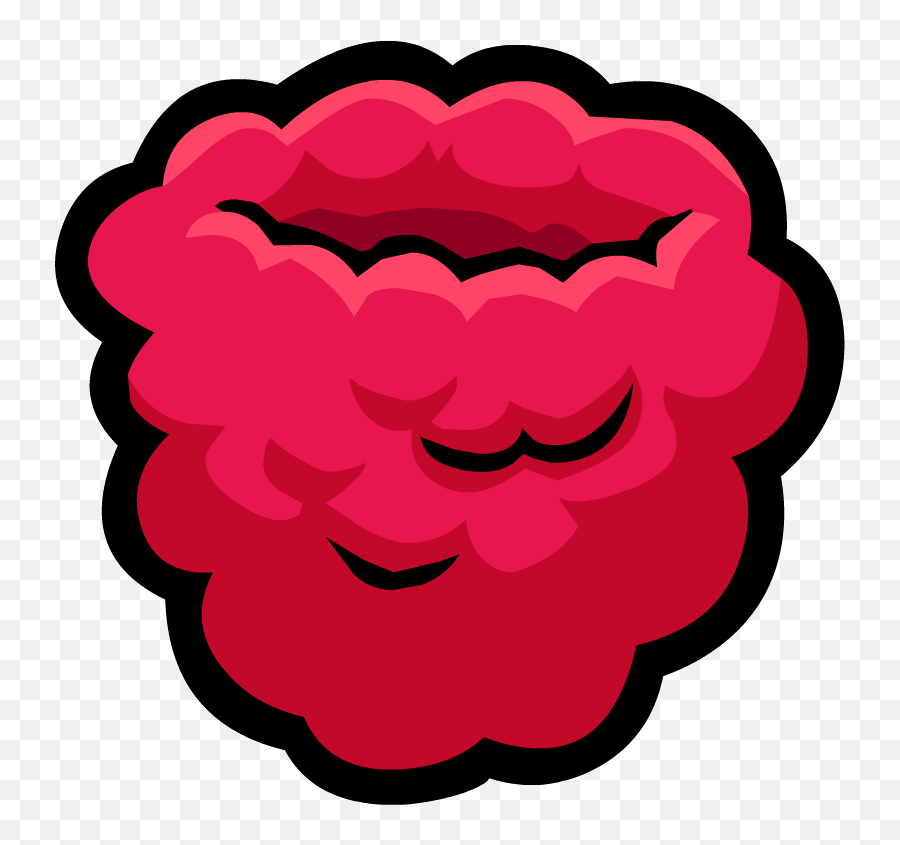 Download Smoothie Smash Raspberry - Outline Of A Raspberry Cartoon Raspberry Png,Raspberry Png