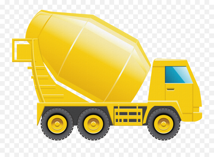 Download Hd Construction Vehicle Clipart Png - Construction Yellod Construction Truck Clipart,Construction Clipart Png