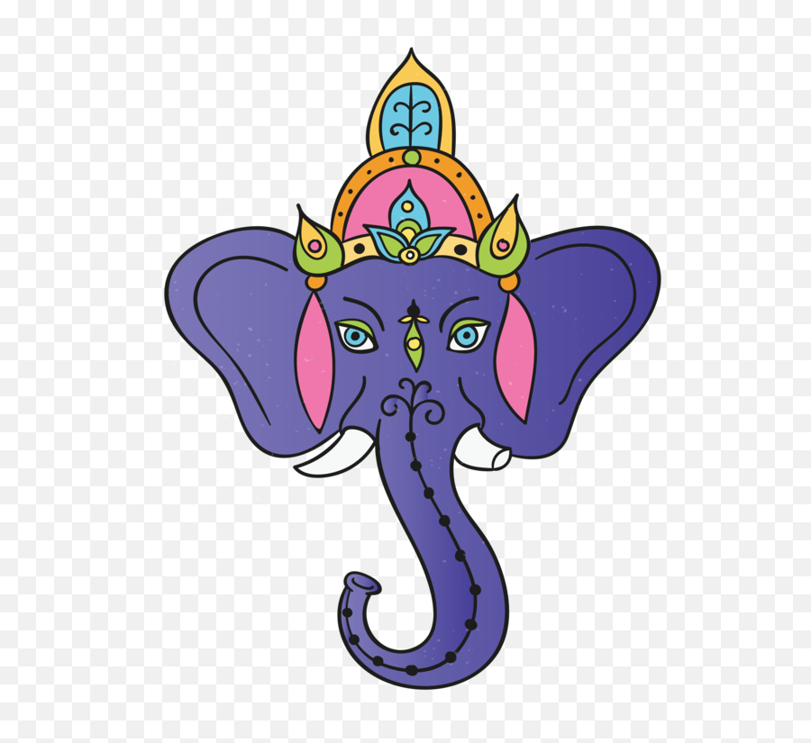 Diwali Indian Elephant Cartoon Character For Happy - Decorative Png,Elephant  Transparent - free transparent png images 