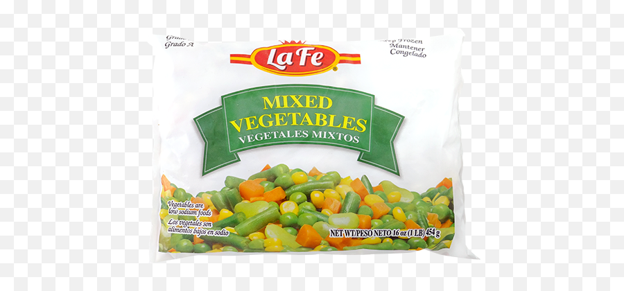 Mixed Vegetables - Lafe Fe Mixed Vegetables 16 Oz Png,Vegetables Transparent