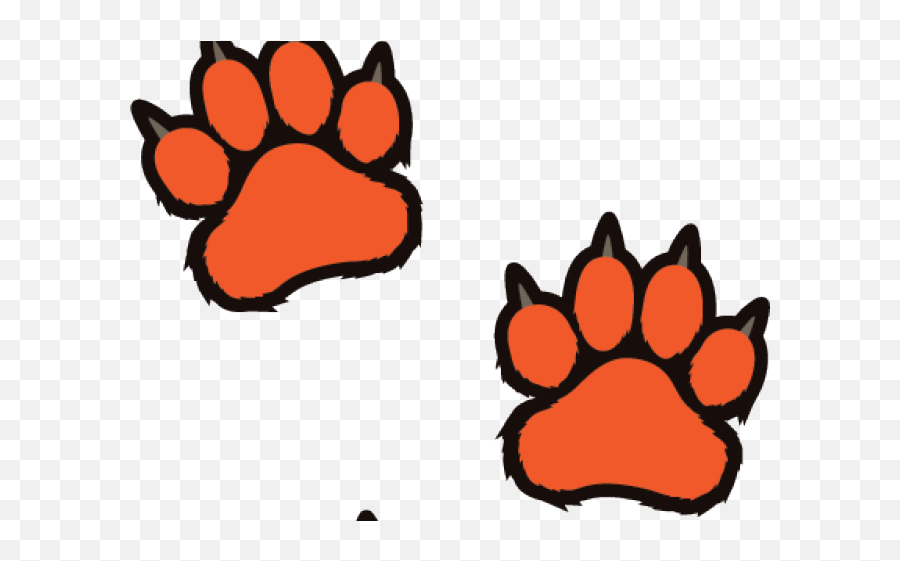 Saying Clipart Paw Print - Clip Art Tiger Paws Png Paw Print Tiger Paws Cartoon,Paw Png