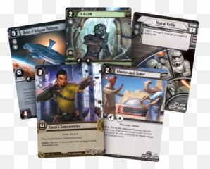 Juego De Cartas Star Wars Ambiciones Galácticas - Superhero png
