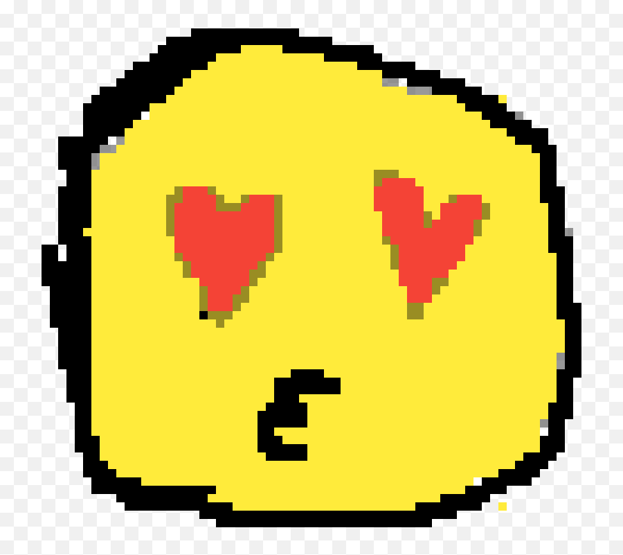 Pixilart - Heart Emoji By Anonymous Happy Png,Yellow Heart Emoji Png