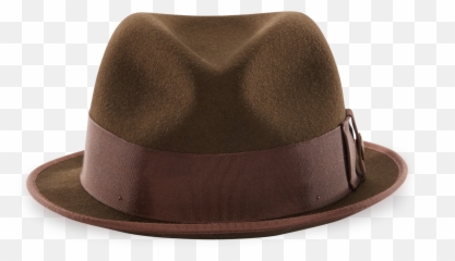 Fedora Hat Png - Guido Delgado Wool Brown Fedora Hat Png
