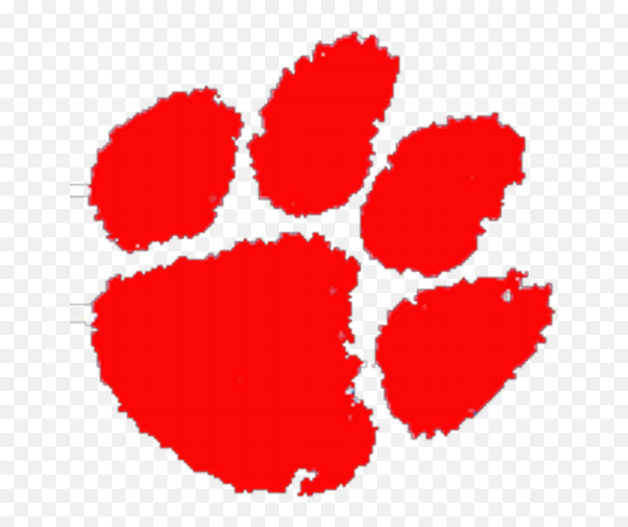 Franklin Panthers Nc Fpsn - Clemson Tigers Sterling Silver Clemson Tiger Paw Svg Png,Silver Heart Png