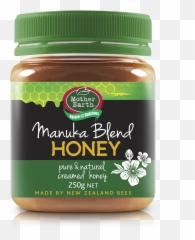 Mother Earth Manuka Blend Honey 500g - Paste png
