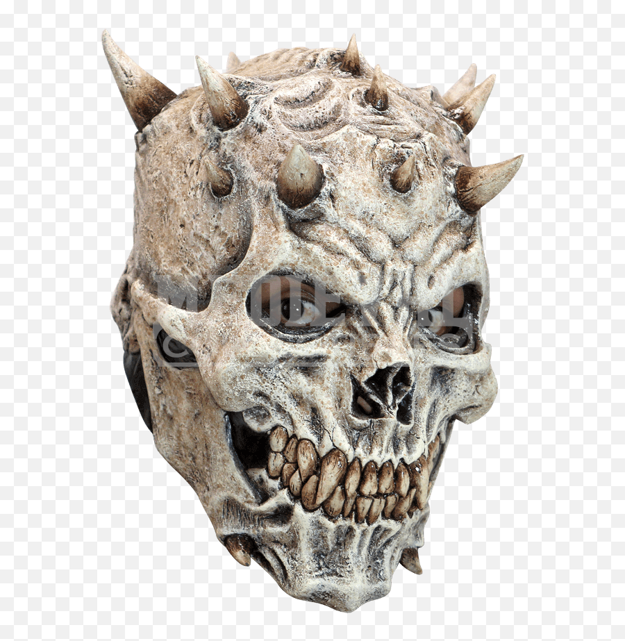 Spiked Skull Mask - Costume Png,Skull Mask Png