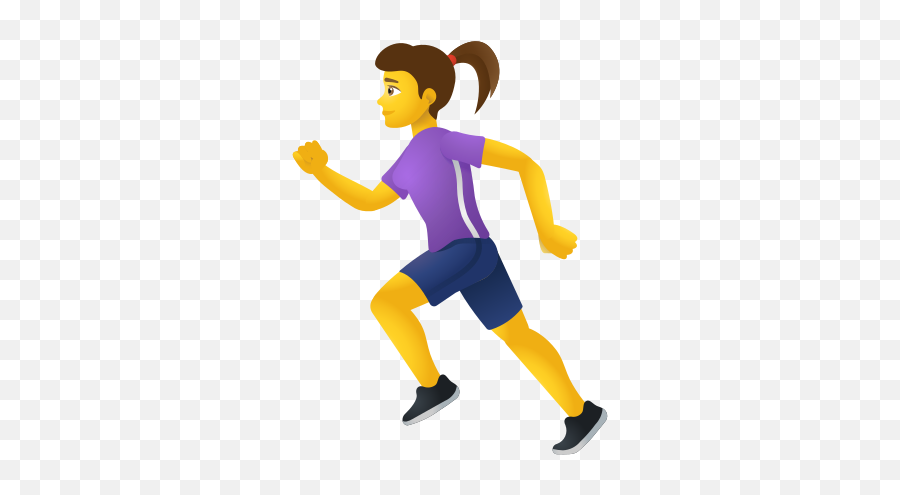 Woman Running Icon - Transparent Running Man Emoji Png,Running Icon Png