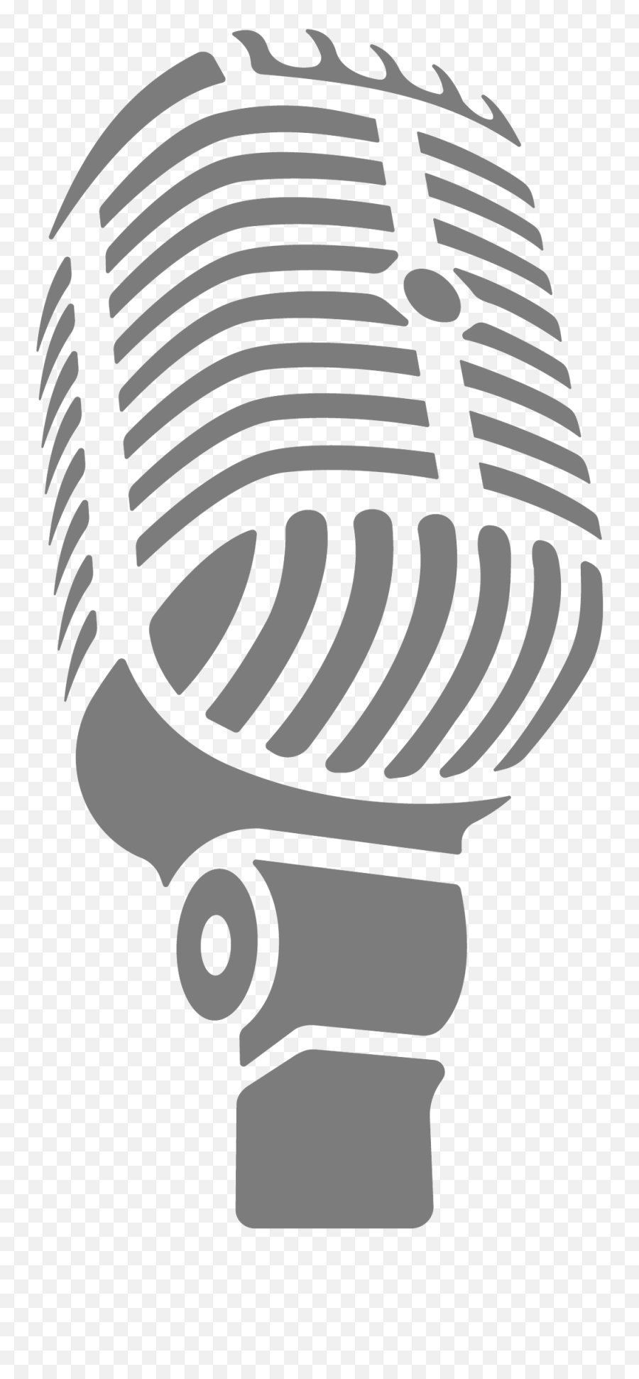 Download Hd Logos And Textures Mic - Recording Studio Logo Png,Microphone Logo