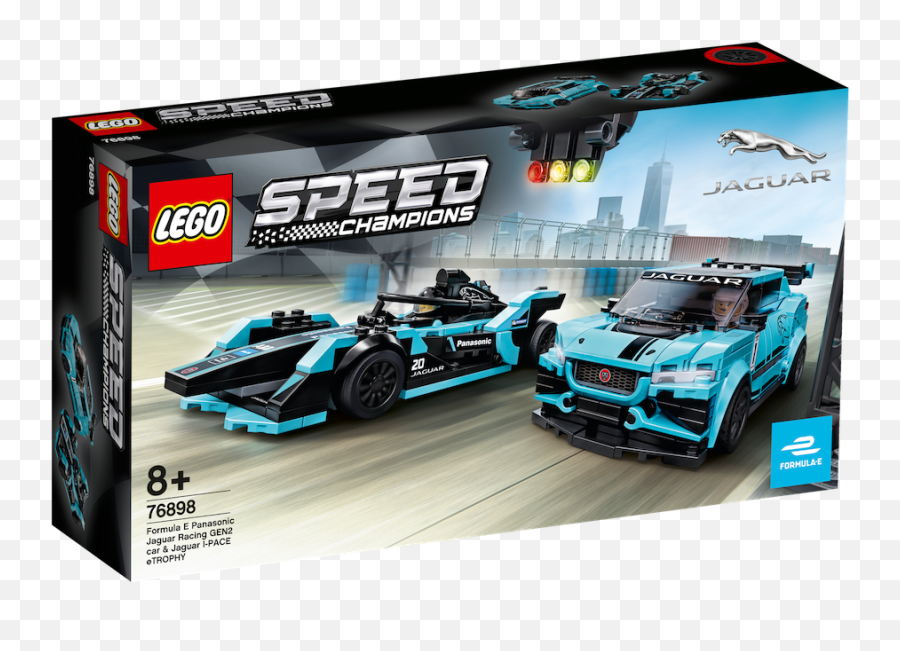 Lego Speed Champions Formula E Set - Lego Speed Champions 2020 Png,Jaguar Car Logo