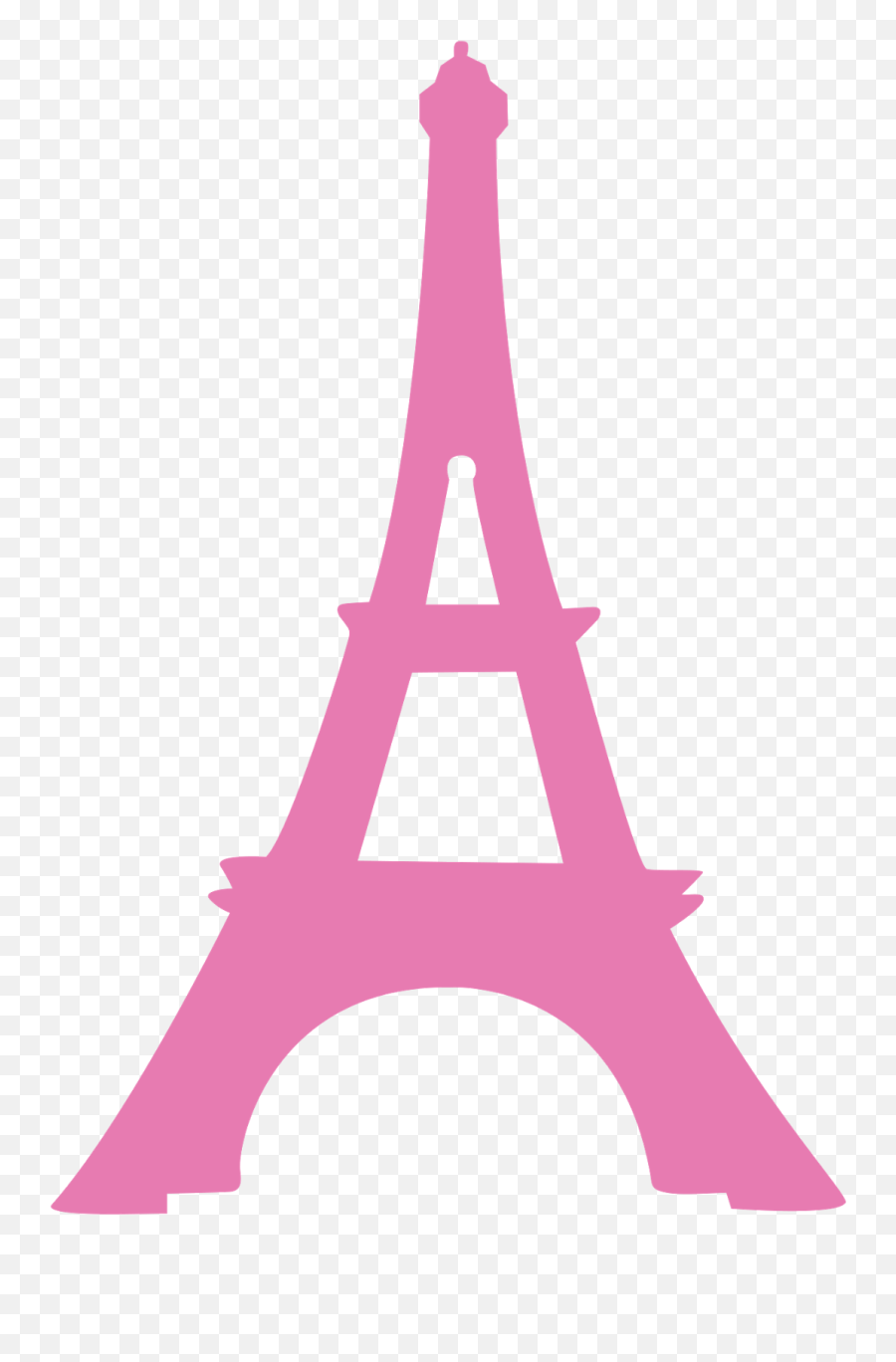 Paris Clipart Poodle - Eiffel Tower Png Pink Clipart Pink Eiffel Tower,Eiffel Tower Transparent