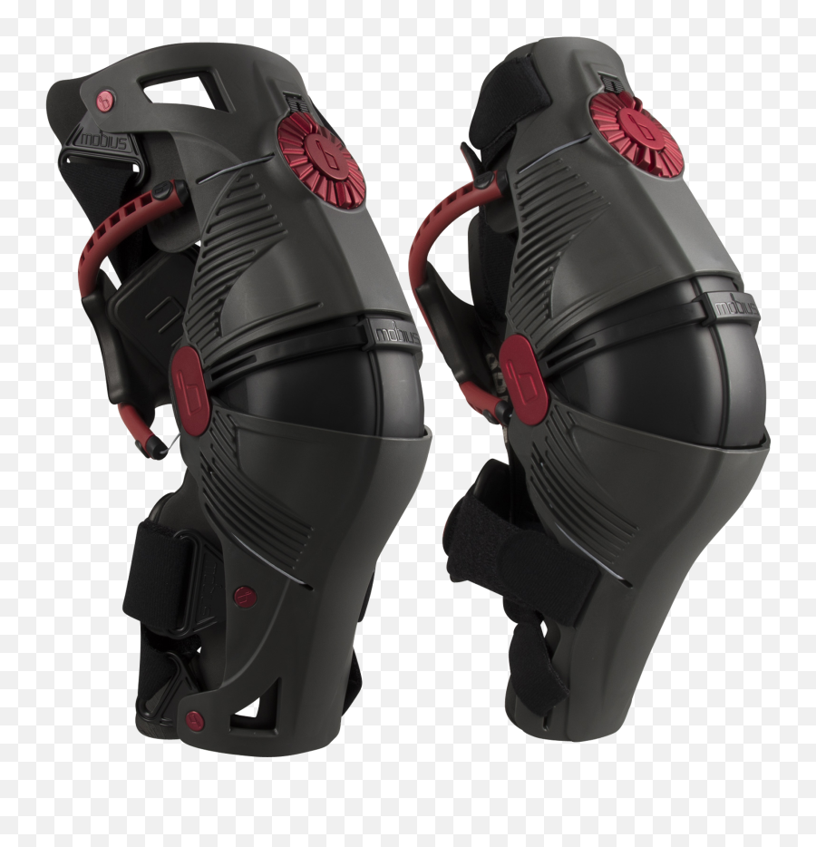 Mobius X8 Storm Knee Braces Grey - Knee Pad Png,Icon Knee Shin Guards