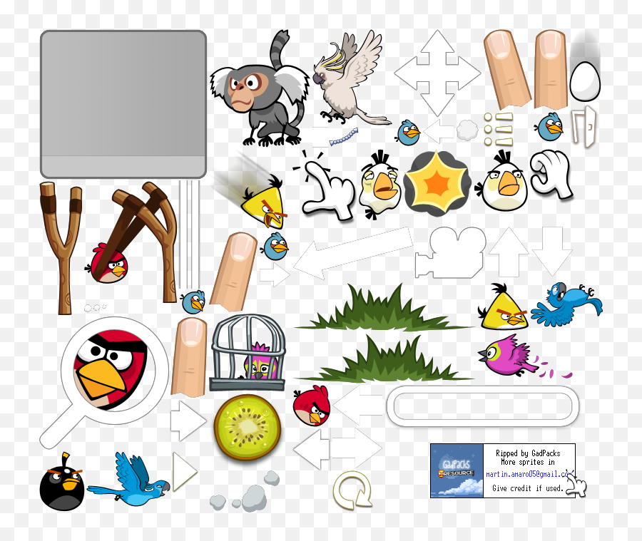 Pc Computer Sprites Angry Birds Rio Png Angry Birds Rio Icon Free Transparent Png Images Pngaaa Com