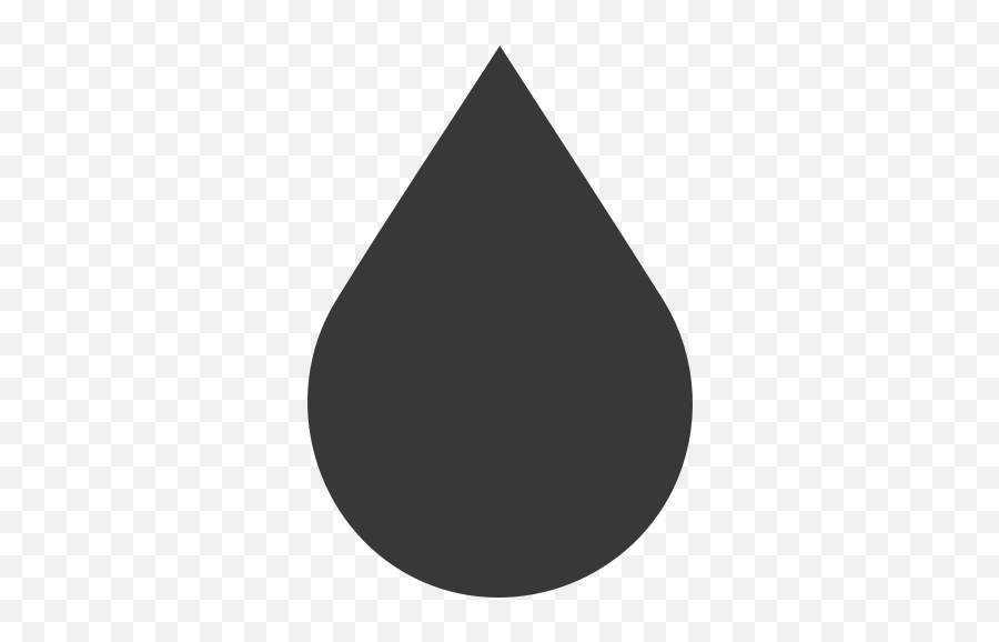 Chatty Images - One Water Drop Black Png,Chatty Icon