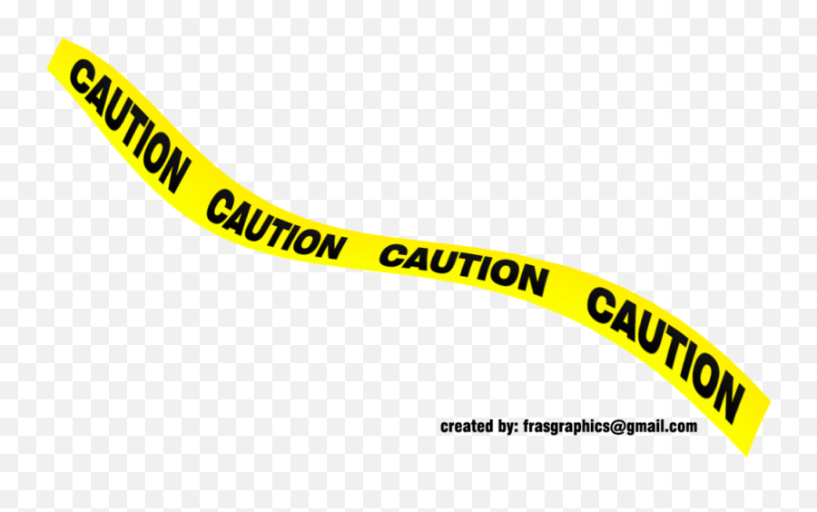 Caution Tape Cartoon Png Image - Caution Tape,Caution Tape Transparent