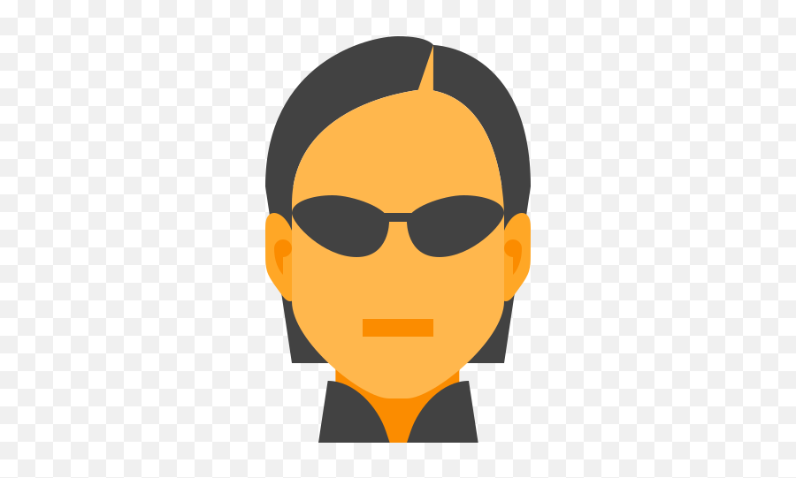 Trinity Icon In Color Style - Agent Smith And Trinity Png,The Trinity Icon