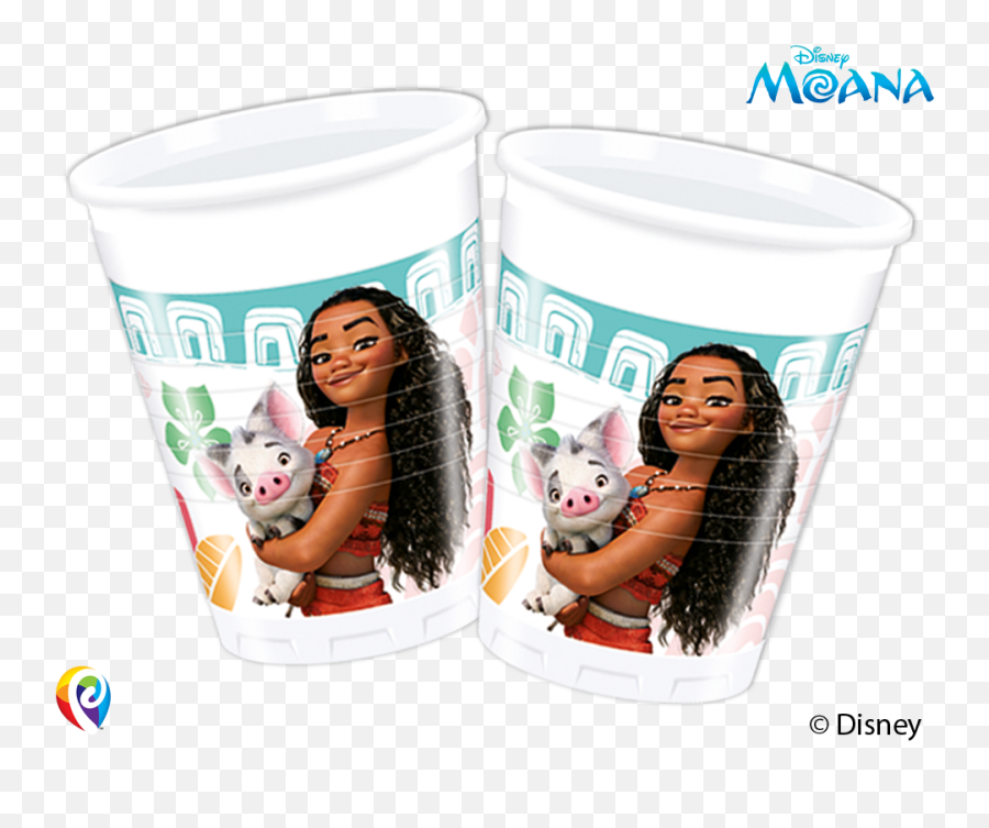 Moana Plastic Cups - Moana Party Cups Png,Moana Png Transparent