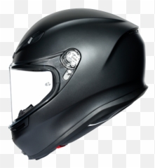 K6 Ece Dot Mono - MATT BLACK Agv png