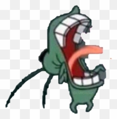 Plankton Spongebob Squarepants Freetoedit Clipart - Full Oggy And The Cockroaches Memes Png,Spongebob Meme Png