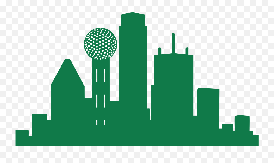 Dallas Skyline Clipart Free - Png Download Full Size Dallas Skyline Outline Png,City Skyline Icon