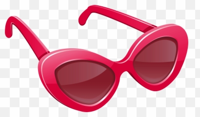 Pink Sunglasses - Png