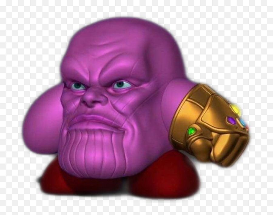 Thanos - Thanos Kirby Png,Thanos Head Transparent