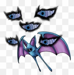 041 Zubat Used Mean Look And Confuse - Pokemon Mean Look Png,Zubat Png