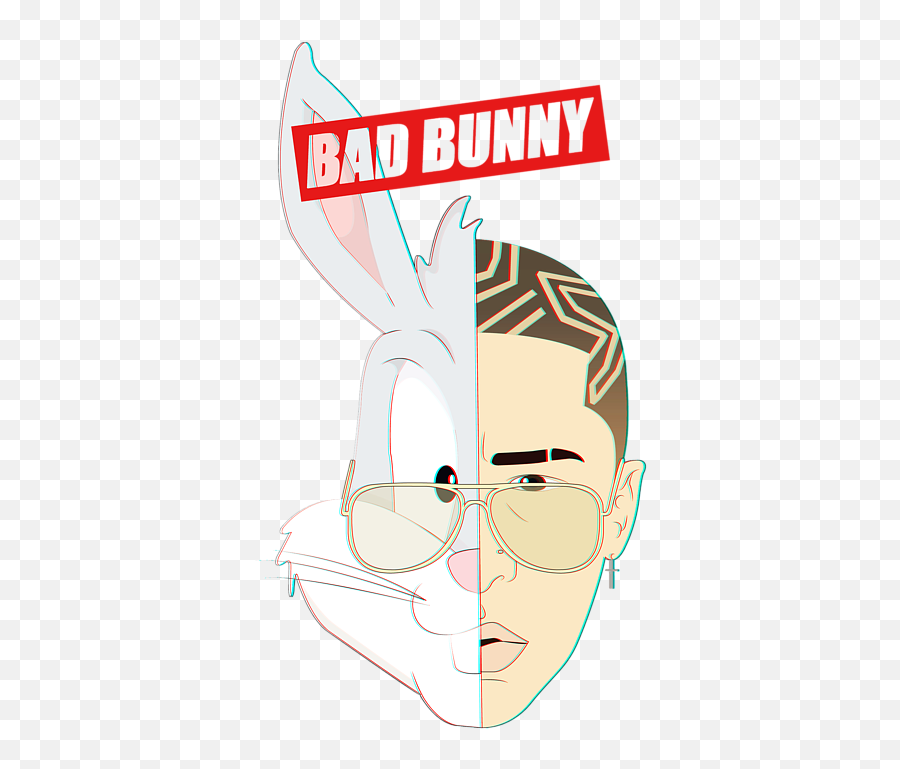 Bad Bunny Portable Battery Charger For - Bad Bunny Art Png,Bad Bunny Png