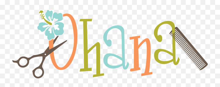 Ohana Family Salon - Graphic Design Png,Salon Logo
