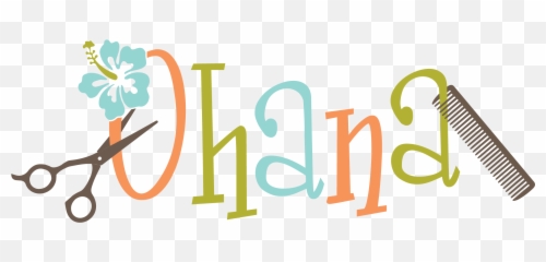 Ohana Family Salon - Graphic Design png