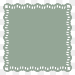 Square Clipart Lace Transparent Free For - Clip Art png