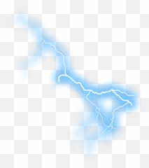 Lightning Transparent Blue - Roblox Particle png