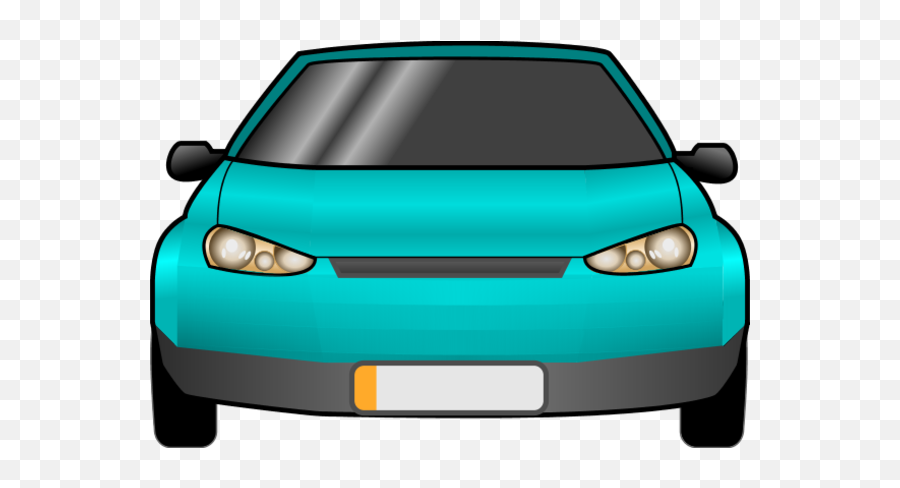 Car Clipart Kid 2 - Front Of Car Clipart Png,Headlights Png