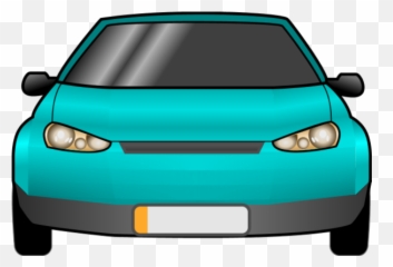 Car Clipart Kid 2 - Front Of Car Clipart Png,Headlights Png