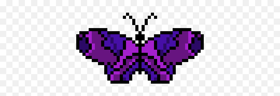 Butterfly Pixel Art Maker - Butterfly Png,Purple Butterfly Png