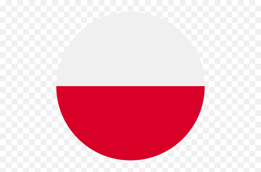 World Flag Flags Country Nation Republic Of Poland Icon - Flag Of Poland Round Transparent Png,Poland Flag Png