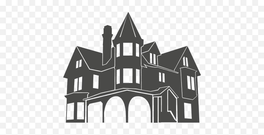 Transparent Png Svg Vector File - House Silhouette Png,Mansion Png