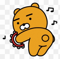 Hello Kakao Friends By Corp - Ryan The Lion Gif Png,Kakao Png