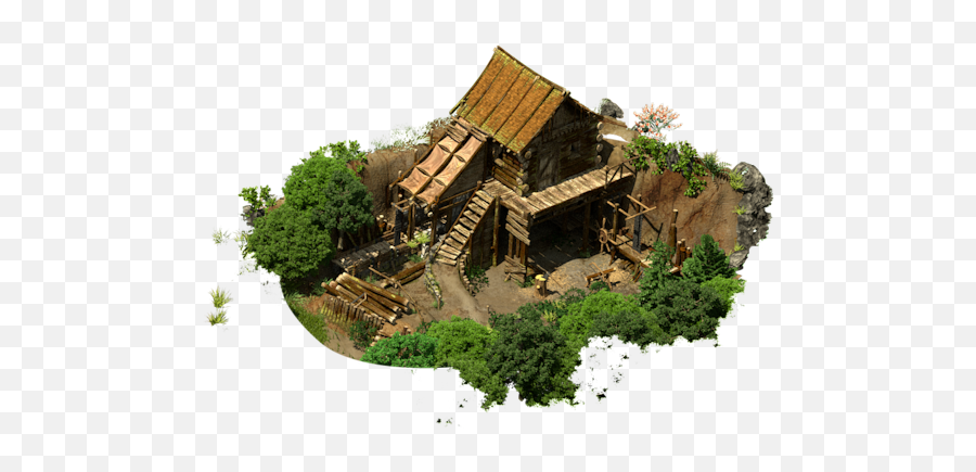 Timber Camp Lvl 16 - Medieval Architecture Png,Timber Png