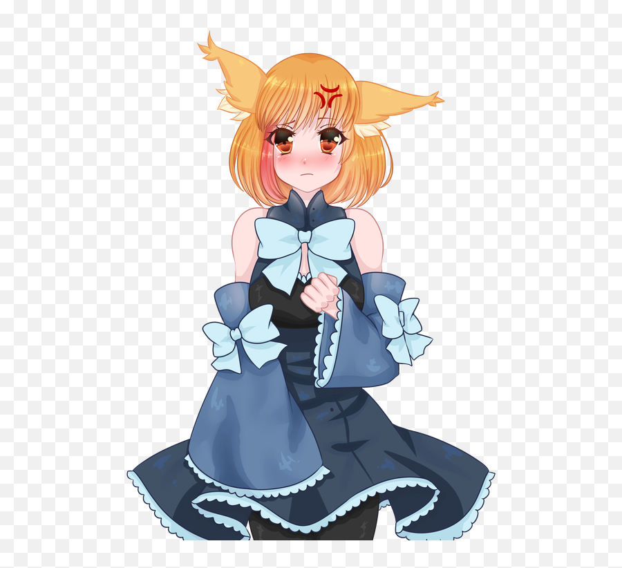 Fideliau0027s Finished Sprites - Mikomi Kisomiu0027s Projects Gif Anime Girl Transparent Png,Anime Blush Png
