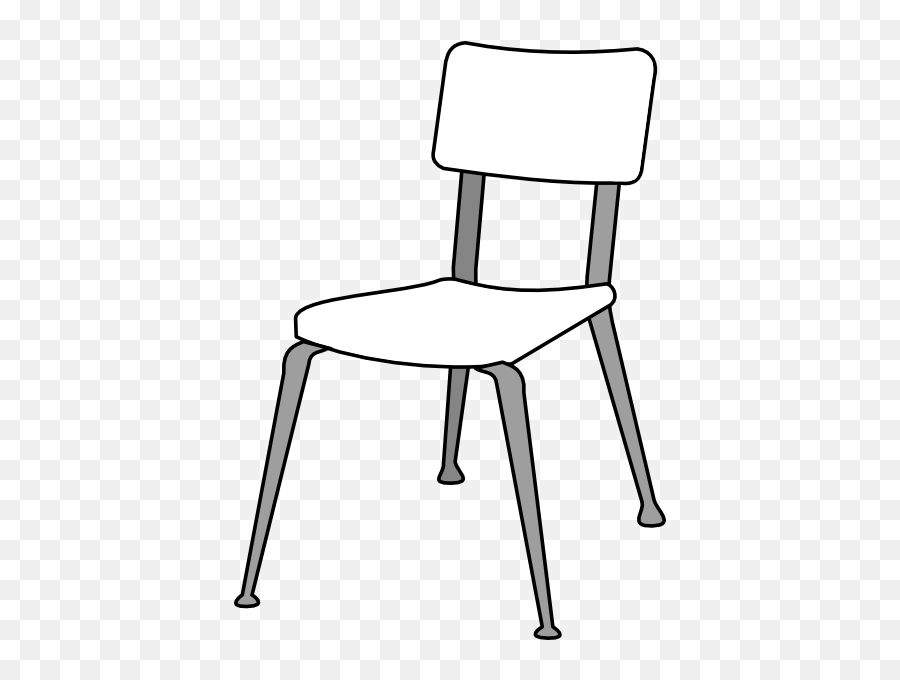 Clipart Black And White Png Image - Chair Black And White,Chair Clipart Png