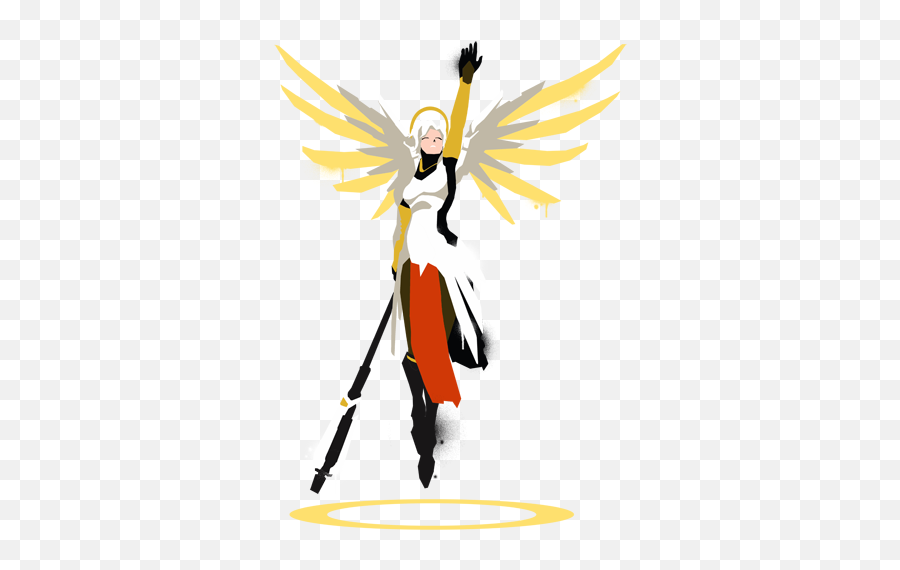 People Are - Resurrect Mercy Overwatch Sprays Png,Overwatch Mercy Png