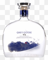 Grey Goose Vx - Glass Bottle png