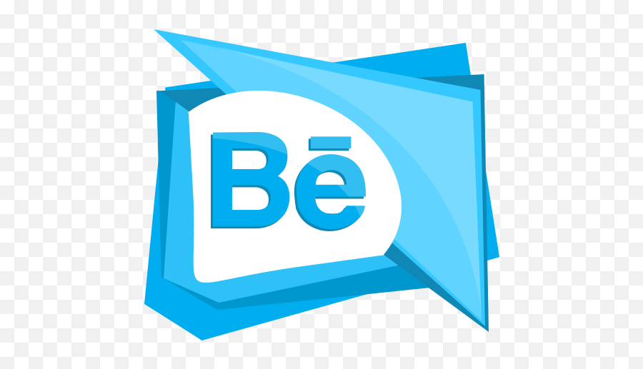 Behance Logo Media Portfolio Social - Clip Art Png,Behance Logo