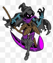 I Made Raven In The Style Of Specter Knight From Shovel - Specter Knight Shovel Knight Png,Shovel Knight Png