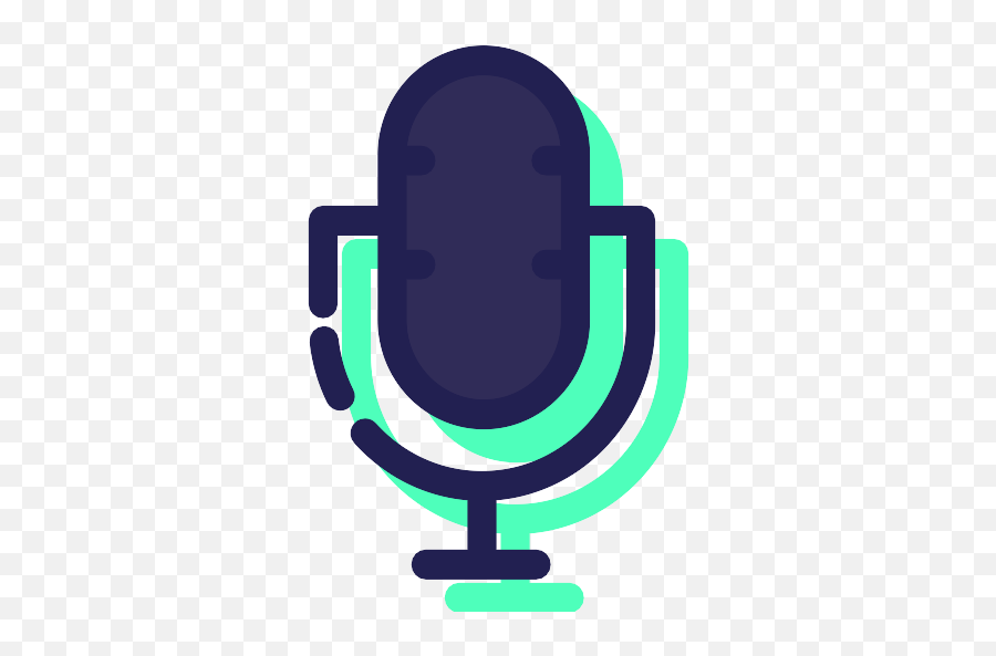 Microphone Png Icon - Png Repo Free Png Icons Graphic Design,Microphone Silhouette Png
