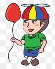 Little Boy Enemy Art Finished U2013 Vincent De Tommaso Escape - Boy With Propeller Hat Png,Propeller Hat Png
